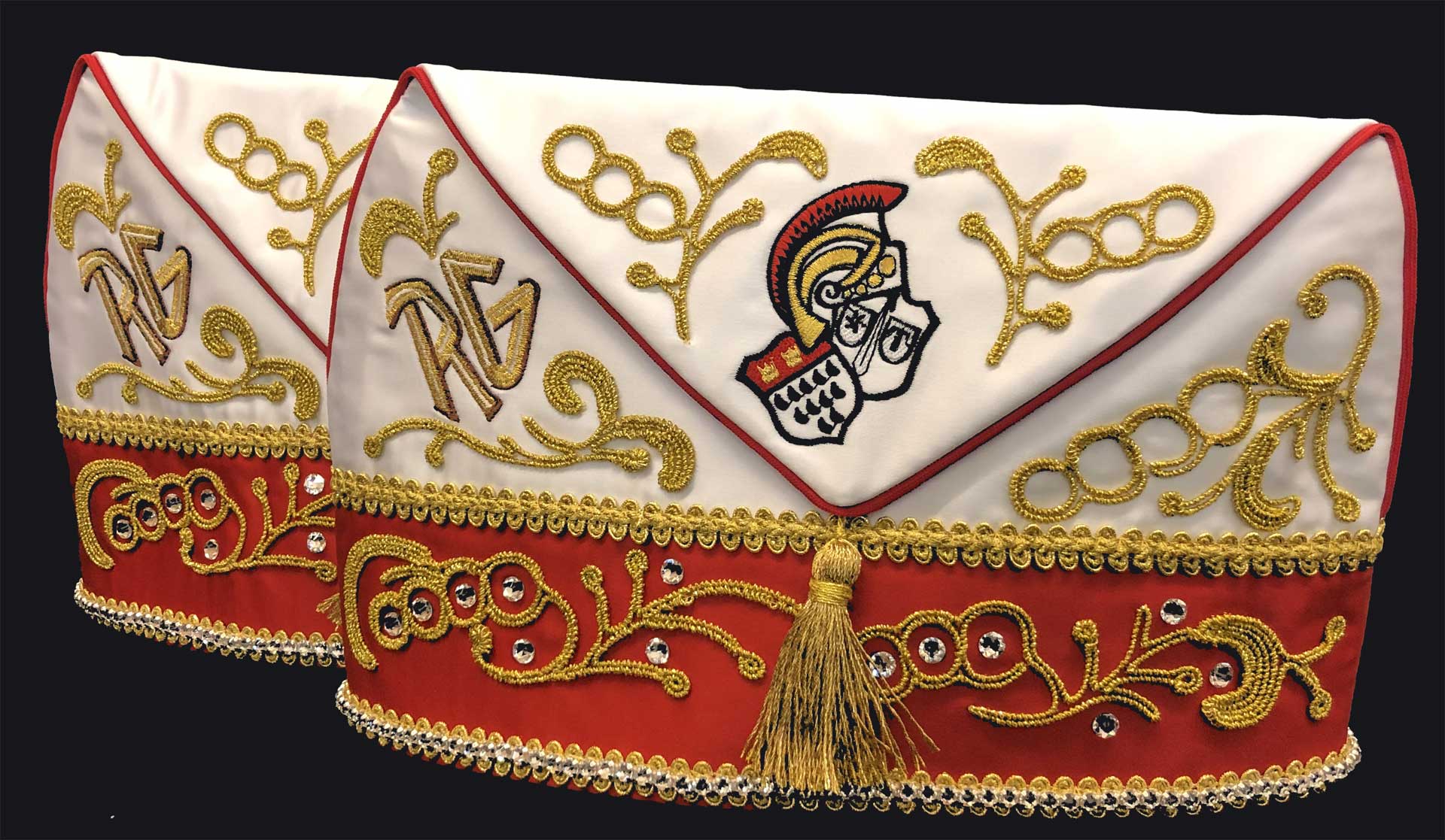 Stickerei Atzl Karnevalskappen Karnevalsmützen