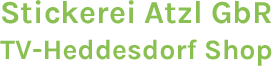 Stickerei Atzl TVH-Shop
